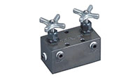 Item Image - 9642  Manifold Block with Needle Valves