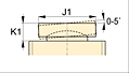 Dimensional Drawing - Optional Tilt Saddle