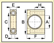 Dimensional Drawing Foot Mounting 